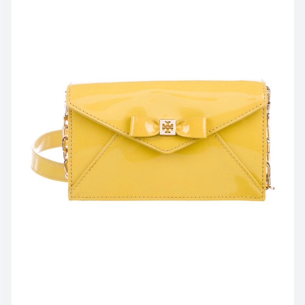 Tory Burch mini patent envelope Bag